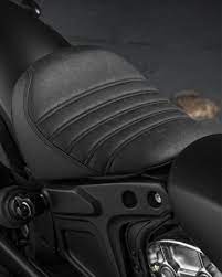 seat cover pilote black indian scout bobber
