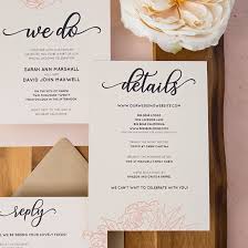 free printable wedding invitation suite