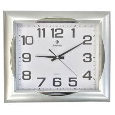 40cm X 35cm Rectangle Wall Clock Matt