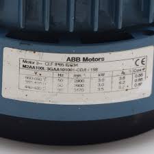 abb motors three phase motor m2aa100l
