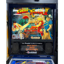 street fighter 2 pinball machine