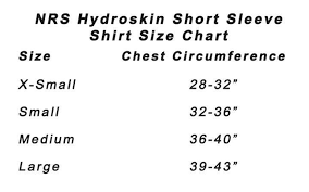 Nrs Hydroskin 1mm Short Sleeve Wetsuit Shirt Black