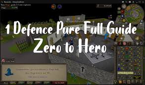 Monkey madness ii is much better to complete since the chinning caves you get access to are much better in terms of xp. 1 Defence Pure Guide Osrs 2020 Updated Spooky Gaming