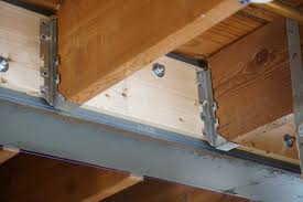 load bearing beam with a flush beam