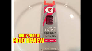 prime energy chews review gatorade