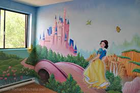Mural Painting Disney Princesses