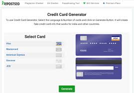 Click on the credit card number text and the number will be automatically selected. Top 10 Credit Card Generators In 2020 Daily Money Saving