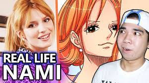One Piece Real Life Characters - Nami - YouTube