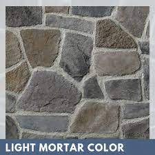 customizing mortar color for stone