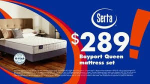 For the past 5 years at least, big lots has carried the same serta mattresses consistently, with the occasional odd test mattress to see how it sold before deciding whether to carry it full time. Big Lots Big Labor Day Sale Tv Commercial 1 Initial Payment Bayport Mattress Set And Serta Box Springs Ispot Tv