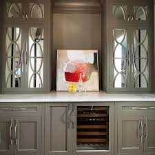Frosted Glass Mullion Cabinets Design Ideas