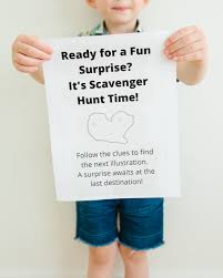 scavenger hunt for kids free