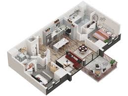 Two Bedroom Apartment Floor Plans At