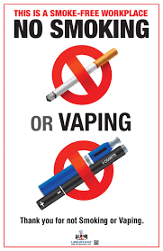 However, vaping without nicotine can also cause side effects, including those. Smoke Free No Vaping Poster Mainimage Vape Poster Poster Making