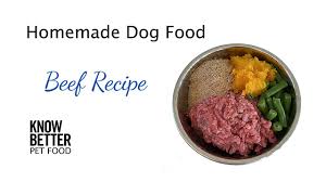 how to make homemade dog food know