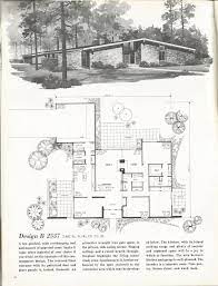Vintage House Plans Mid Century Homes