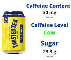 how much caffeine is in twisted tea
