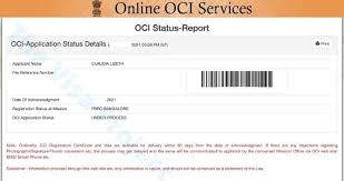 india oci card application in frro