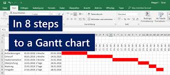 In 8 Steps To A Gantt Chart Our Office Tip Of The Month