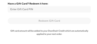 Yes, you can use the doordash gift card code later on your next order if not used previously. Gift Card Deals On Groupon Doordash And Uber Eats Honey