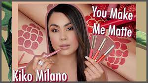 kiko milano you make me matte lipstick