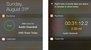 Turning your iphone or ipad into a multi functional measuring device with: Introducing Runtime For Ios 8 With Stopwatch Widget Healthkit Iphone 6 And 6 Plus Support Conrad Stoll
