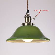 Vintage Industrial Pendant Light With