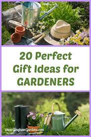 fun gifts for gardeners gingham