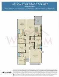 herie solaire floor plans