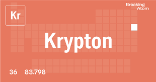 Travers, 1898 (great britain) electron configuration: Krypton Kr Atomic Number 36