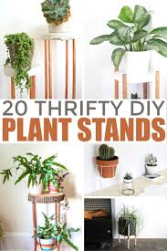 Cement can also be used for a diy plant stand with a copper base to support it. 20 Thrifty Diy Plant Stands Frugal Mom Eh