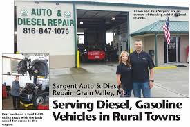 Maybe you would like to learn more about one of these? Sargent Auto Diesel Repair Grain Valley Mo Sargent Auto Diesel