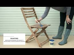 To Paint Garden Furniture Cuprinol