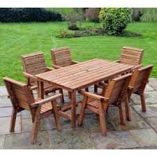 Valley 6 Seater Table And Chairs Set