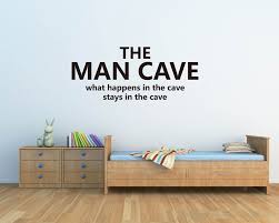 The Man Cave Quotes Wall Art Stickers
