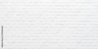 White Brick Wall Texture Background For