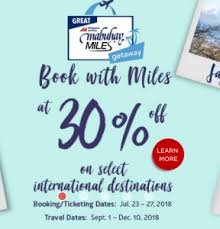 30 Off Philippine Airlines Flights With Mabuhay Miles Award