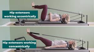 eccentric muscle contraction in pilates