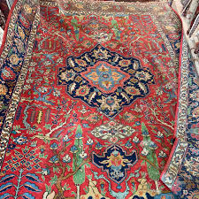 hand knotted persian tabriz rug mid