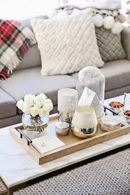 Large Tray For Ottoman Styling Ideas