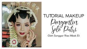 tutorial makeup pengantin solo putri
