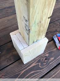 How To Wrap Front Porch Posts Turn
