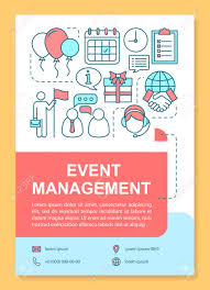 Event Management Poster Template Layout Corporate Party Planning