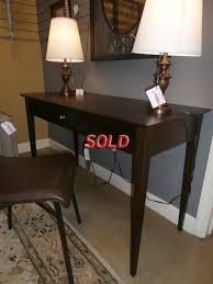 Ethan Allen Sofa Table Or Desk At The