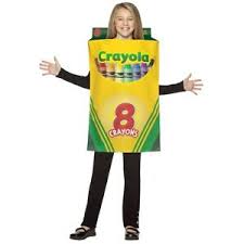 Details About Crayola Crayon Box Costume Kids Halloween Fancy Dress
