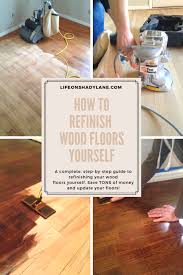 how to refinish hardwood floors part 1