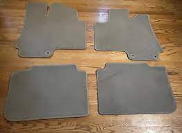 gm 22808861 floor mats front and rear