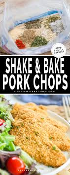 homemade shake and bake pork chops