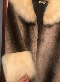 Vintage Y2k Vegan Fur Penny Lane Coat