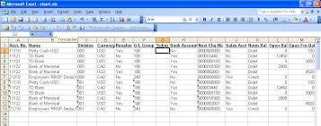 How To Import General Ledger Chart Of Account Sage